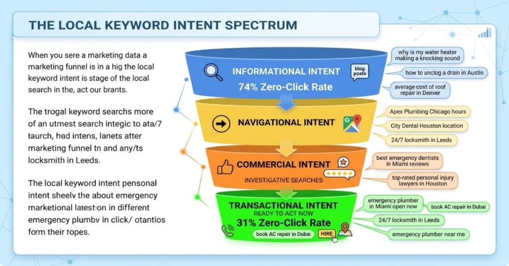 Local Keyword Intent: Informational vs Transactiona