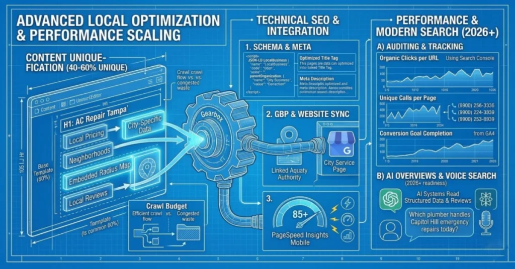 city service page seo