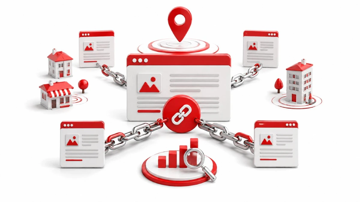 Featured image: Internal Linking Strategy for Local SEO Websites