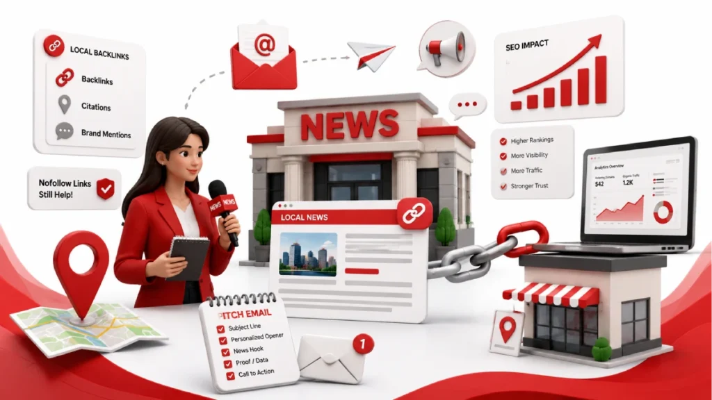 Local PR Link Building Strategy: Get Mentioned in Local News