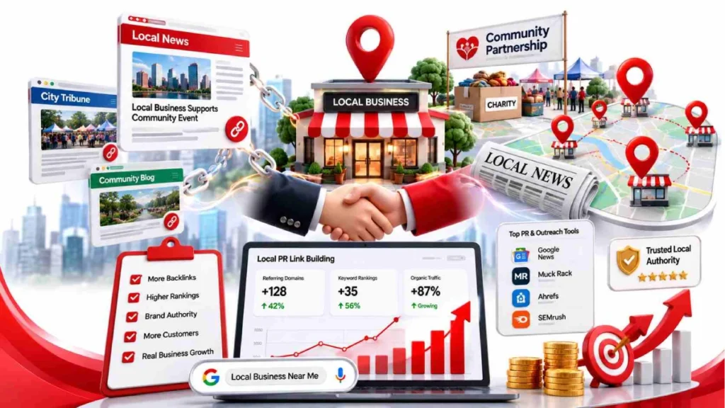 Local PR Link Building Strategy: Get Mentioned in Local News