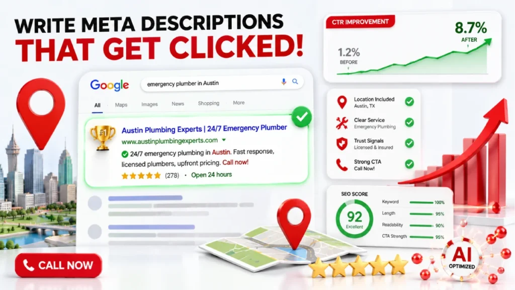 Optimise your meta descriptions for clicks