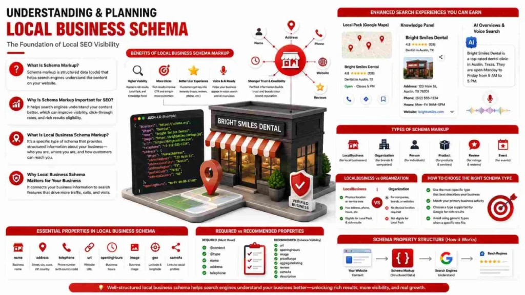 Local Business Schema Types: Complete Reference Guide
