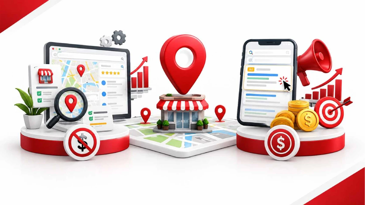 Featured image: Free Local SEO vs Paid Local SEO Services: What’s Worth It