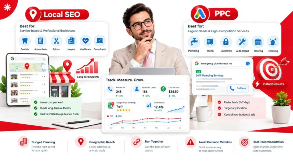 Local SEO vs PPC: Which is Better for Local Businesses