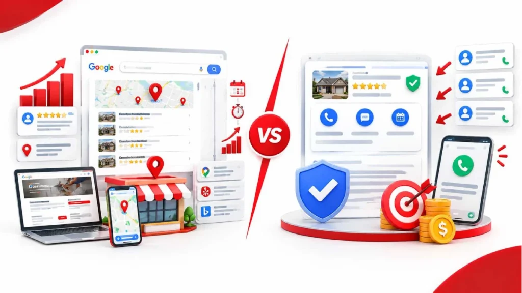 Organic Local SEO vs Google Local Service Ads: The Difference
