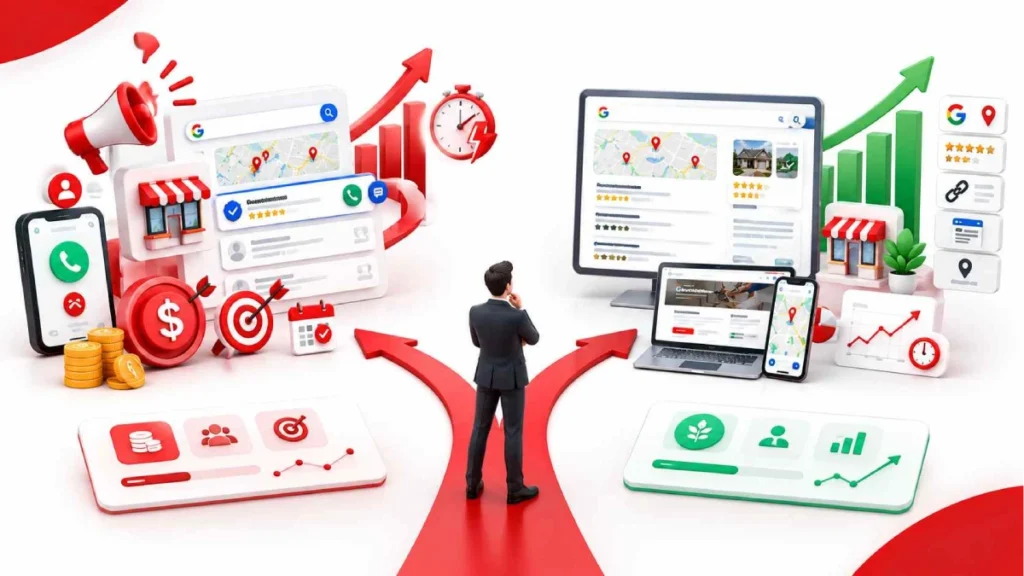 Organic Local SEO vs Google Local Service Ads: The Difference
