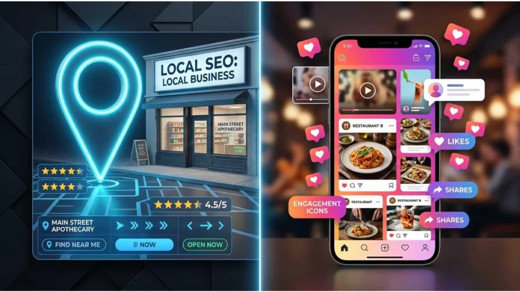 Local SEO vs Social Media Marketing: What Should You Focus On